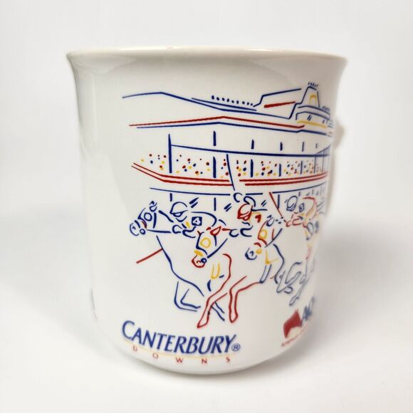 Vtg AQHA Canterbury Cup Quater Horse Equestrian Jockey Races English Stock Horse - Picture 5 of 8